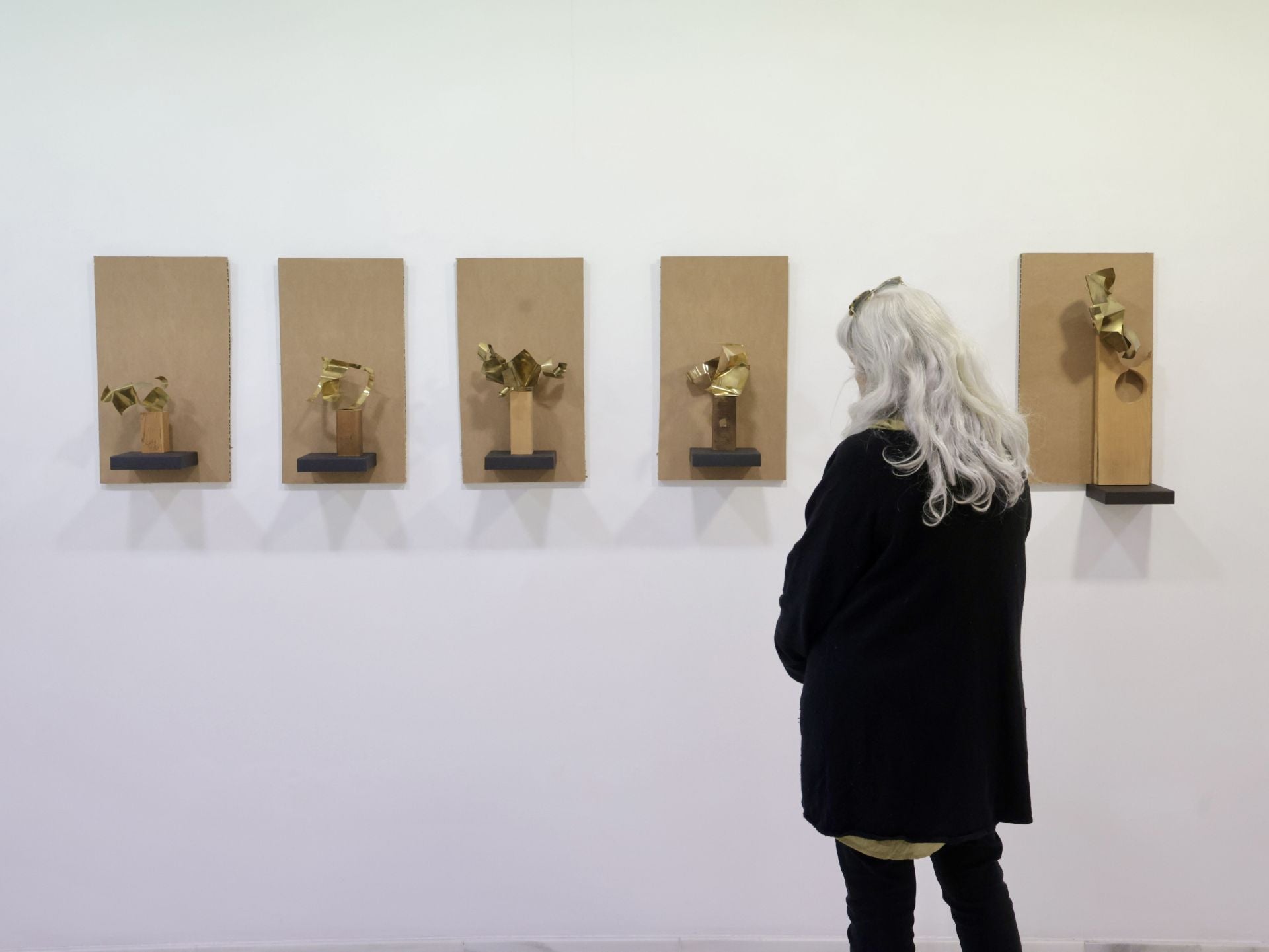 Las 'Experimentaciones tridimensionales' muestran al Santiago Montes escultor