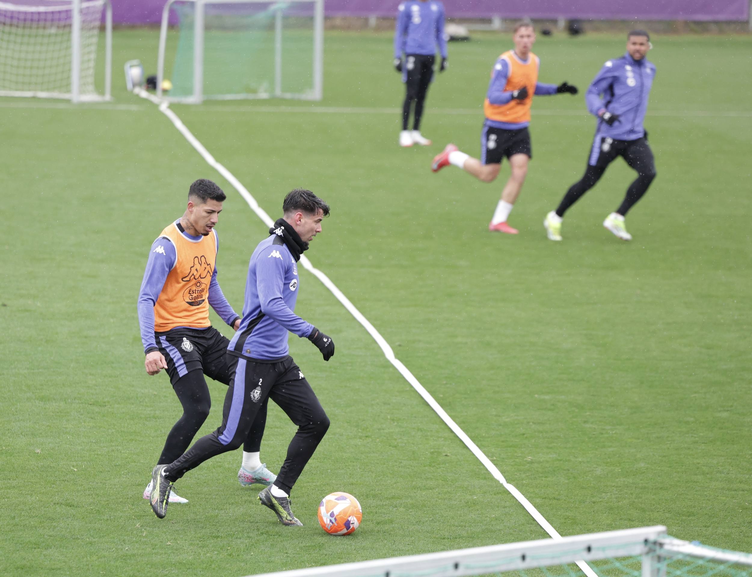 La vuelta a los entrenamientos del Real Valladolid, en imágenes