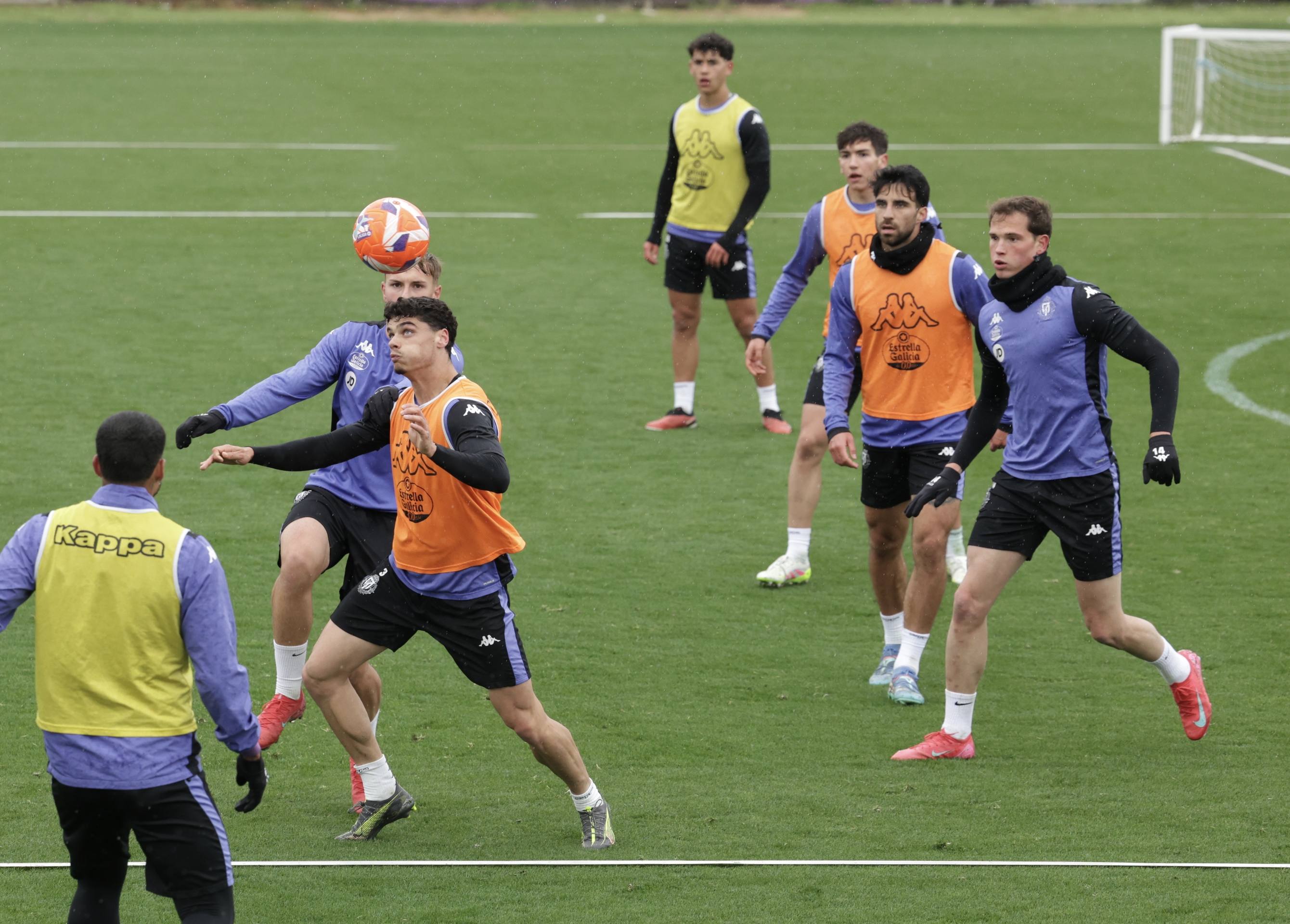 La vuelta a los entrenamientos del Real Valladolid, en imágenes