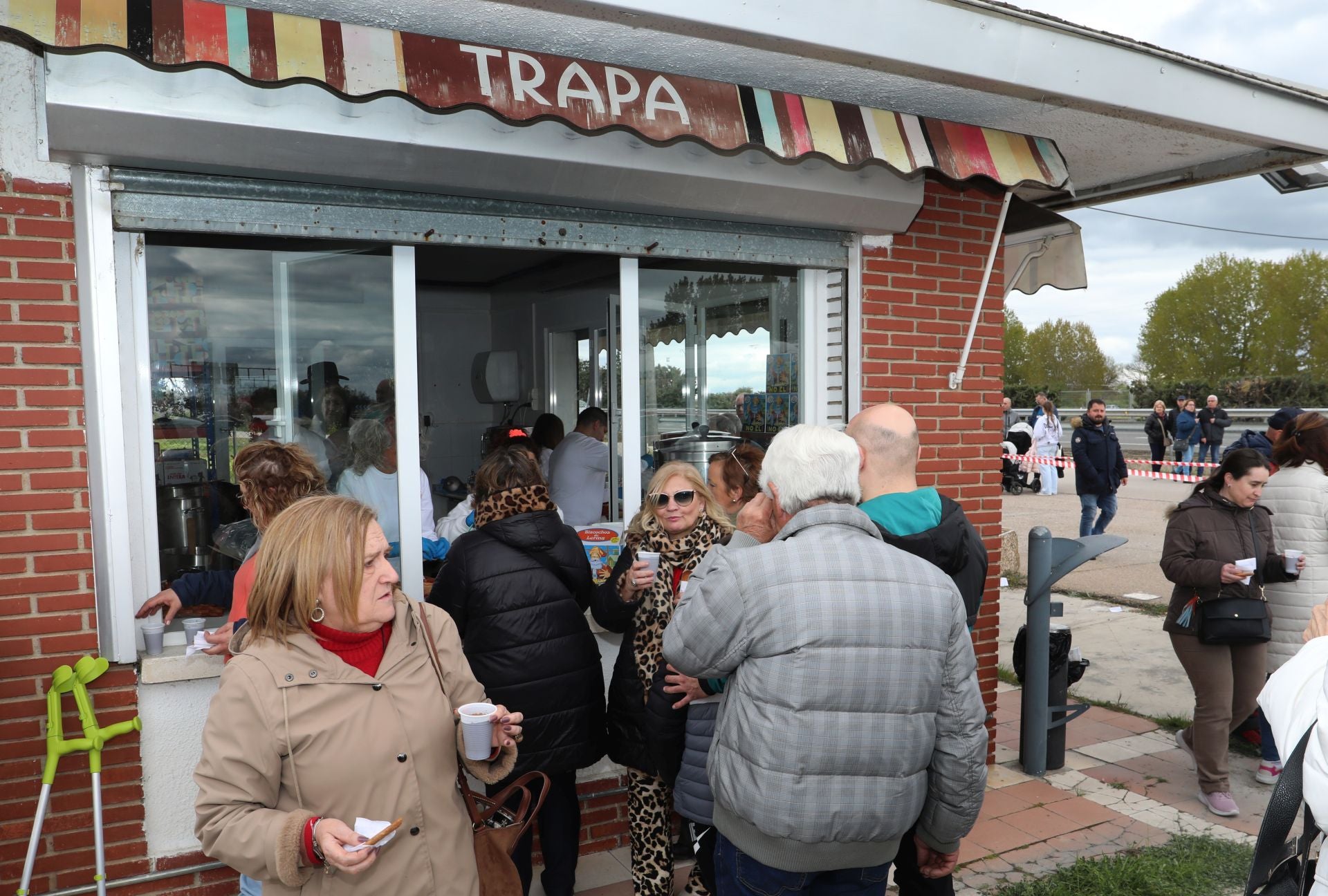 Un brindis con el chocolate gratuito de Trapa