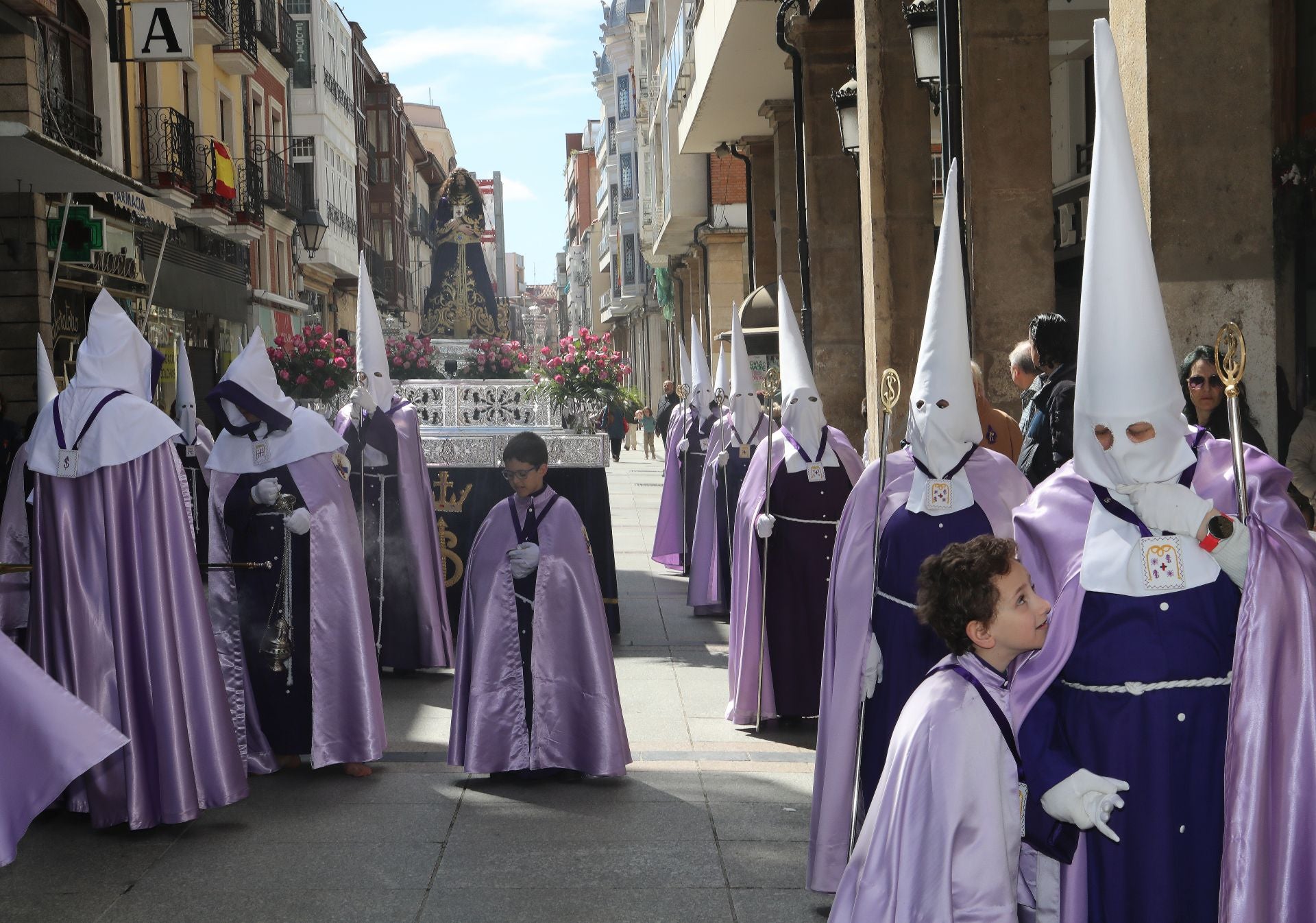 El Indulto llena la Plaza Mayor de Palencia