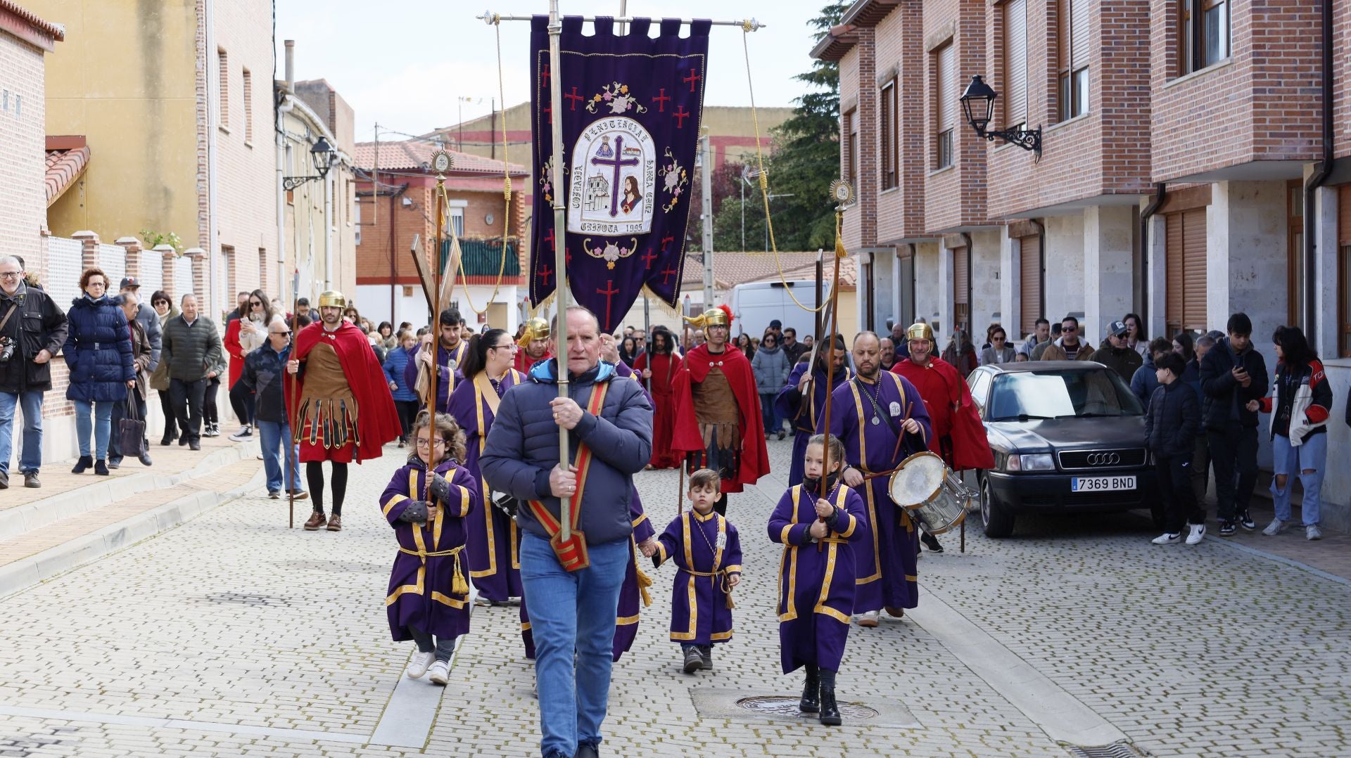 Vía Crucis viviente en Grijota
