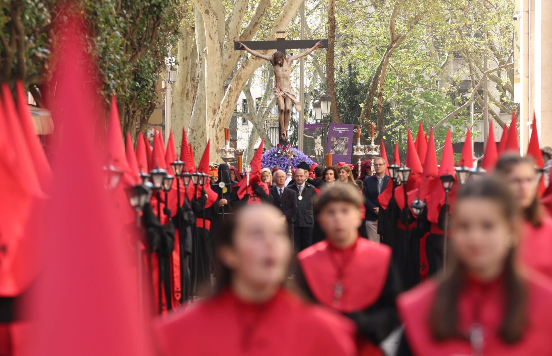 La procesión del Santísimo Cristo de la Luz de Valladolid, en imágenes