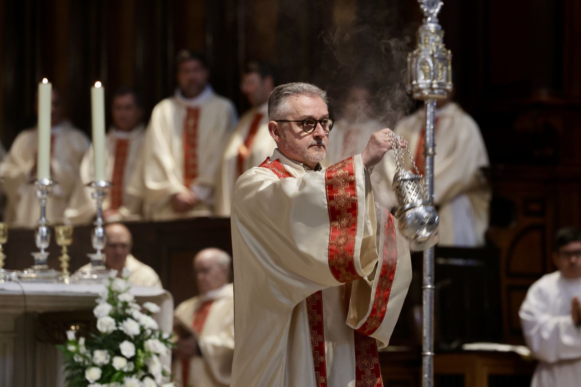 Las imágenes de la misa crismal de este Jueves Santo en Valladolid