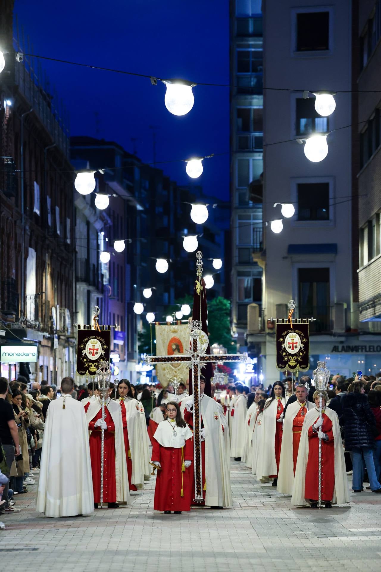 Las imágenes de la procesión del Santísimo Cristo Despojado y Nuestra Señora de la Amargura, en imágenes