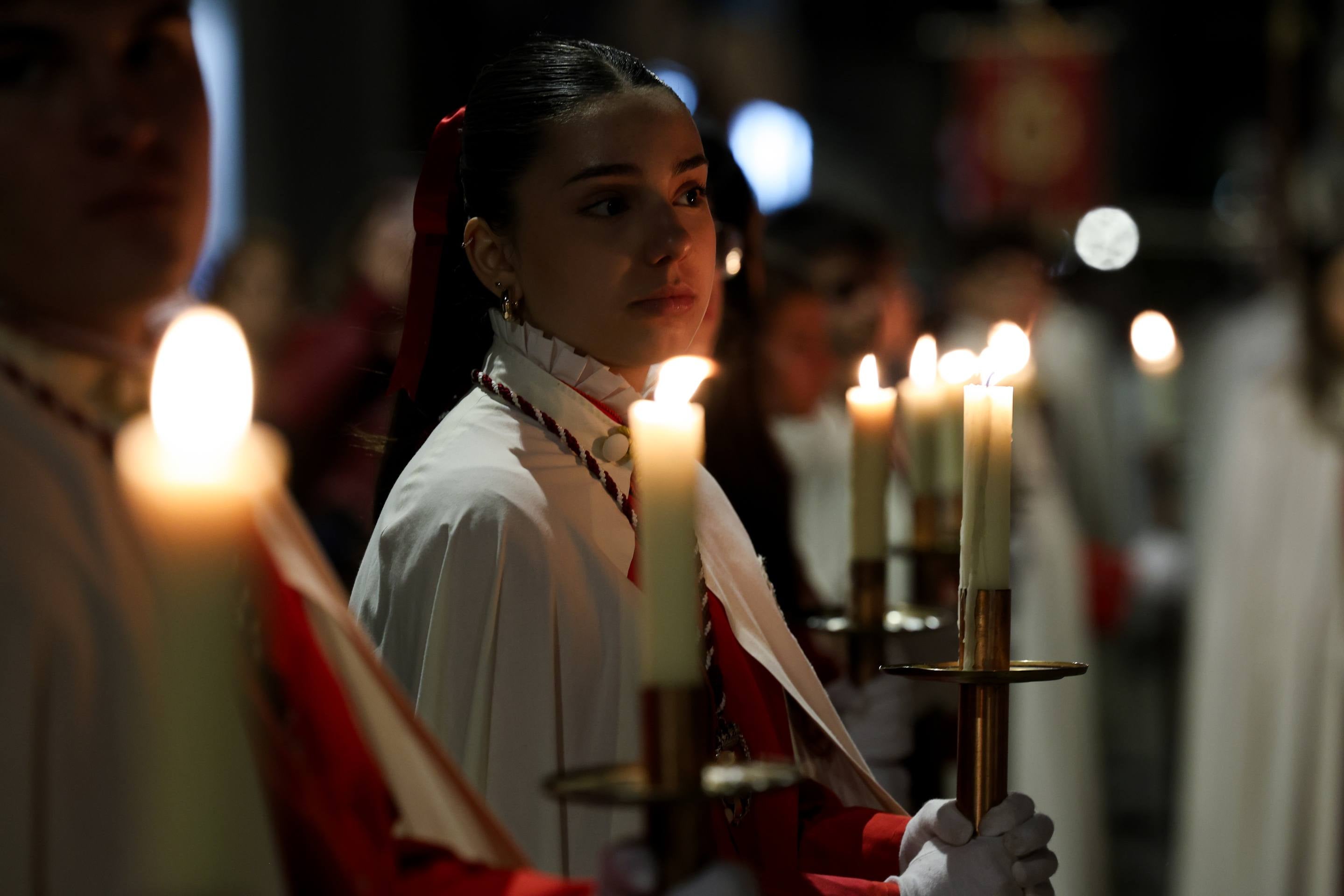 Las imágenes de la procesión del Santísimo Cristo Despojado y Nuestra Señora de la Amargura, en imágenes