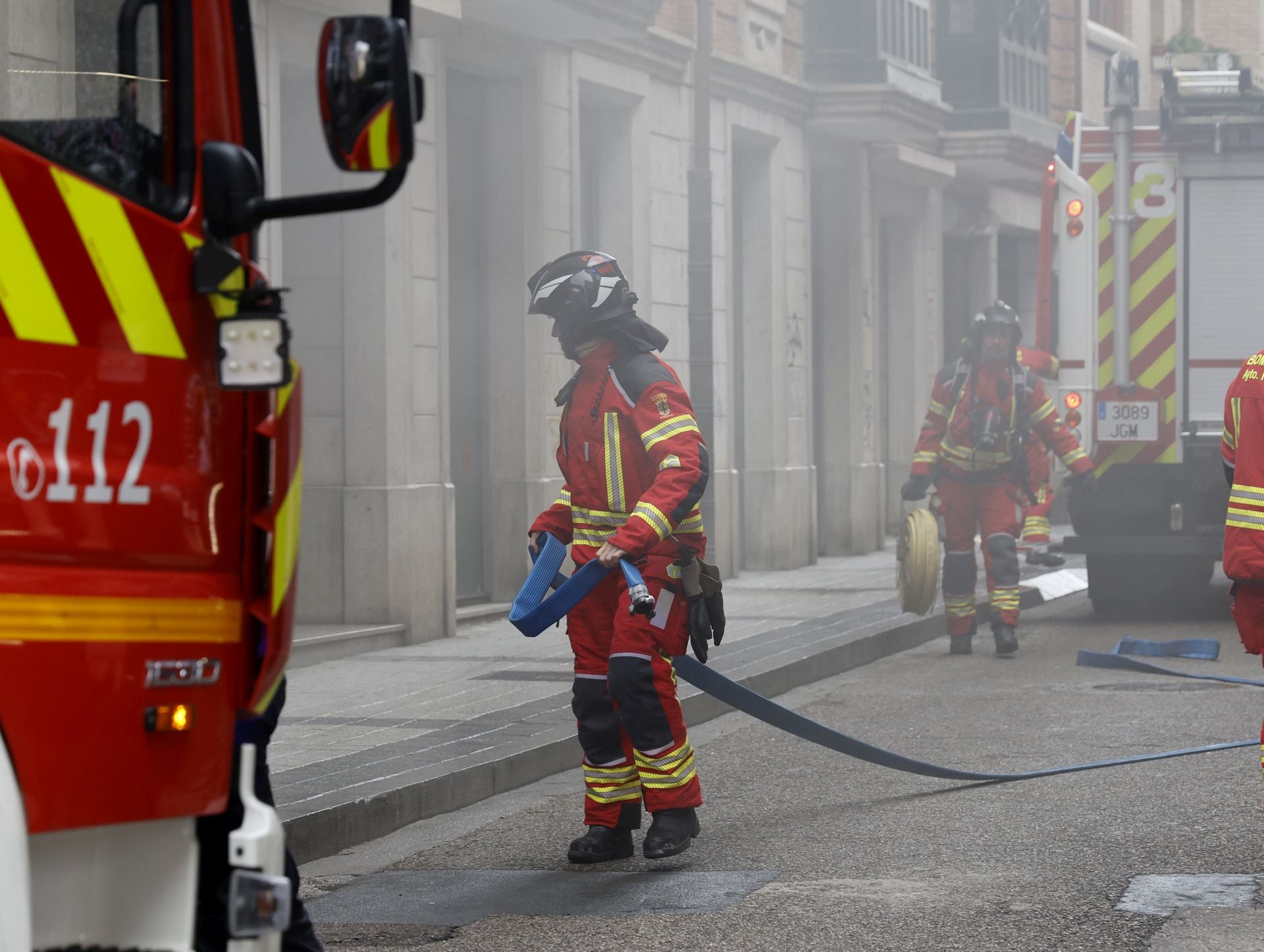 Incendio en el restaurante La Brasería
