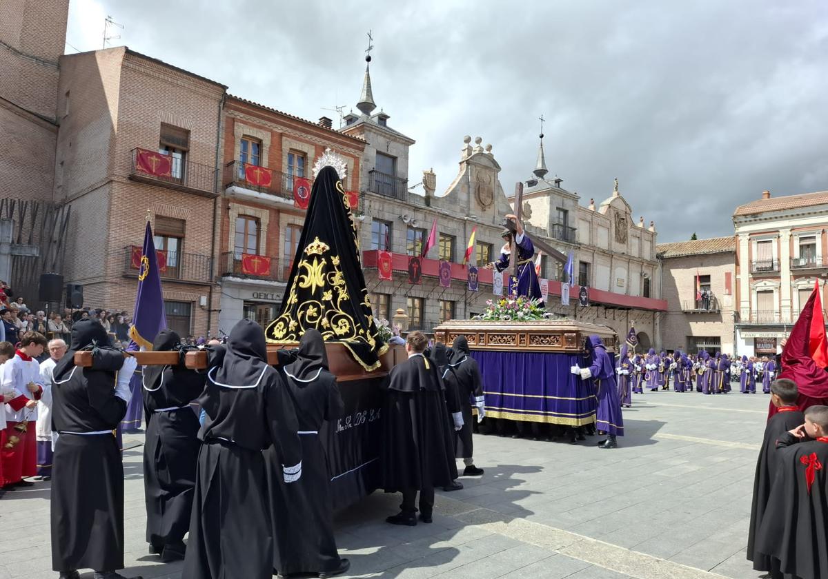 La procesión del Encuentro, en Medina del Campo.