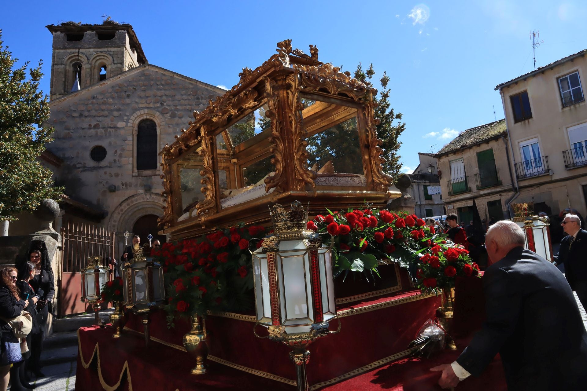 Fotos de la procesión del Santo Cristo de los Gascones