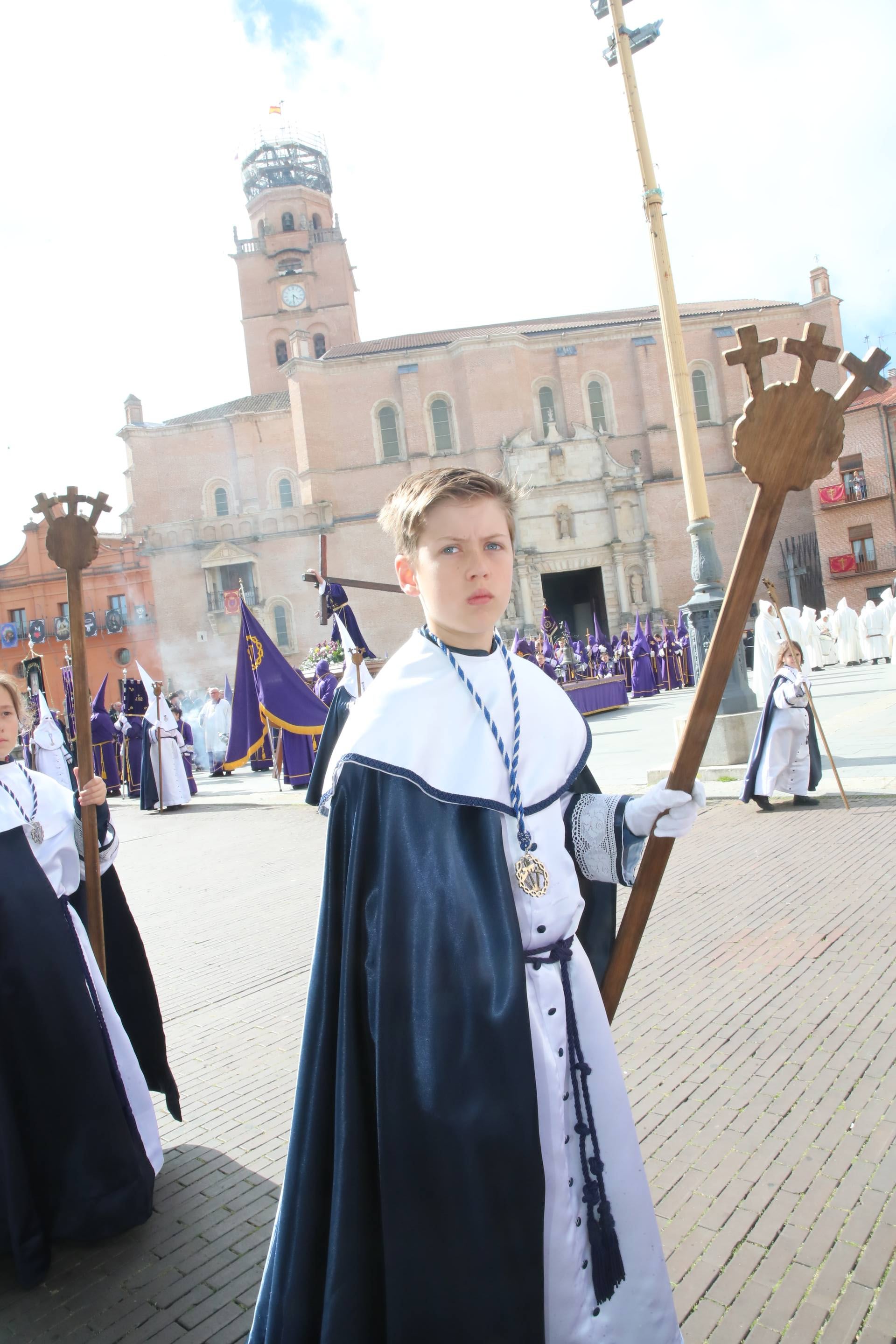 La procesión del Encuentro, en imágenes