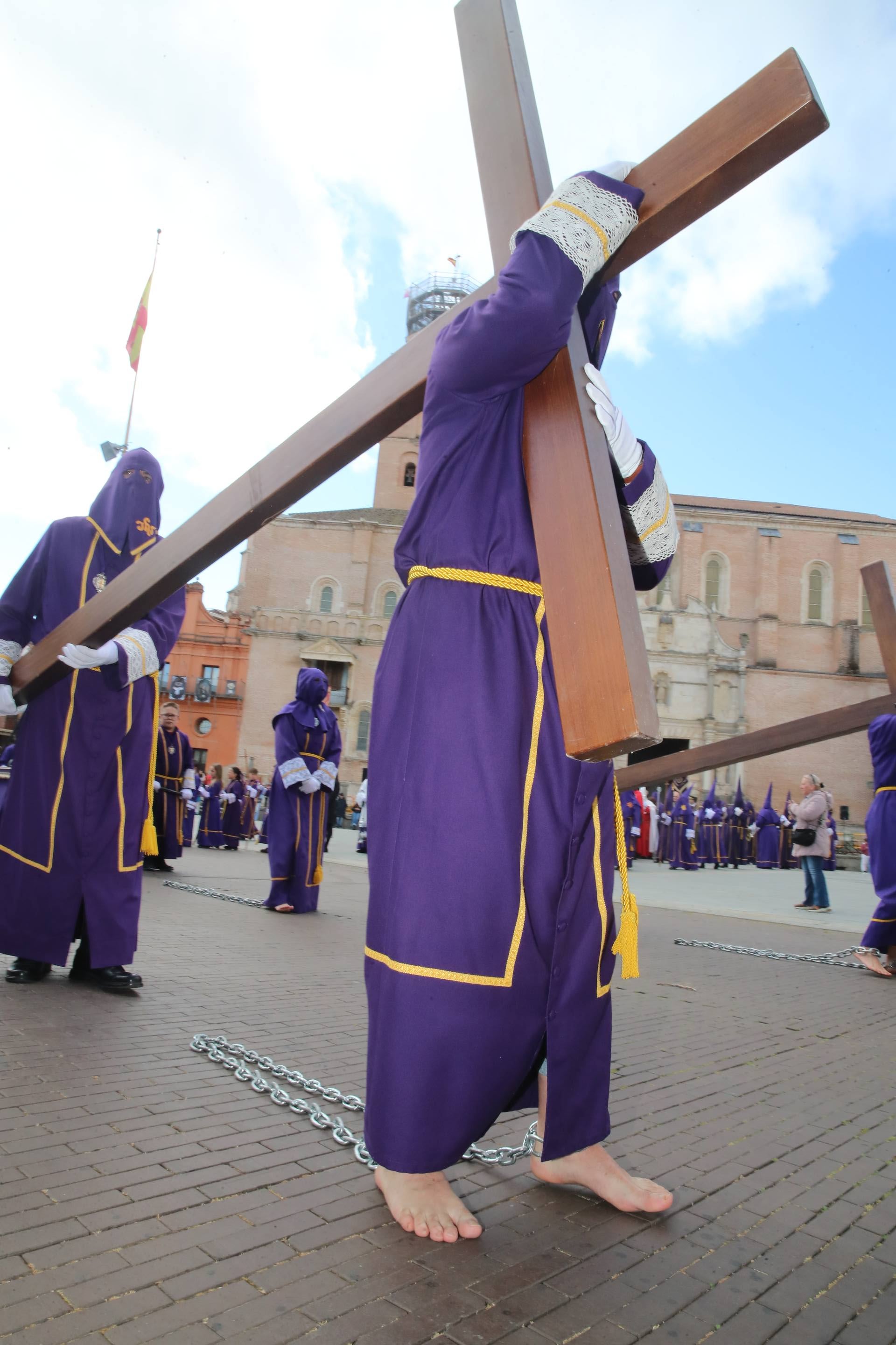 La procesión del Encuentro, en imágenes
