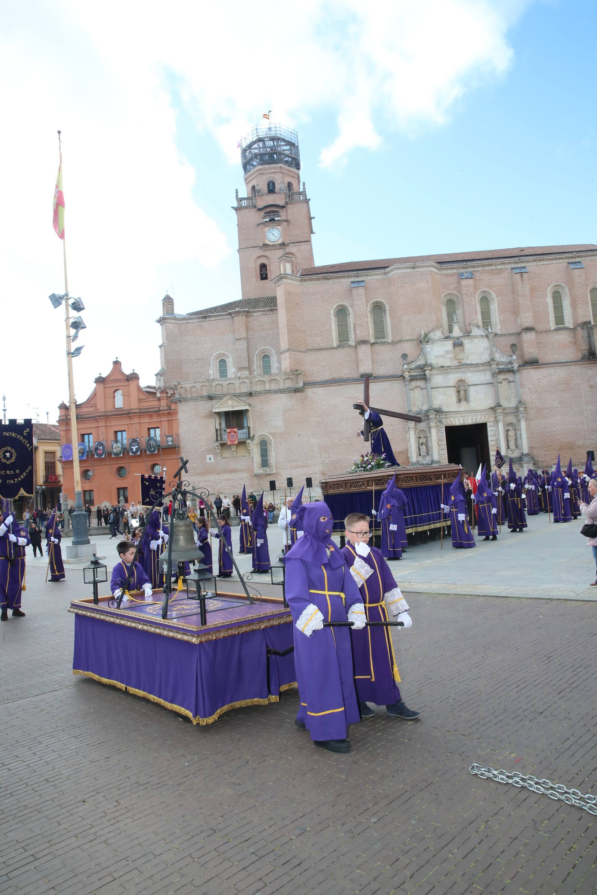 La procesión del Encuentro, en imágenes