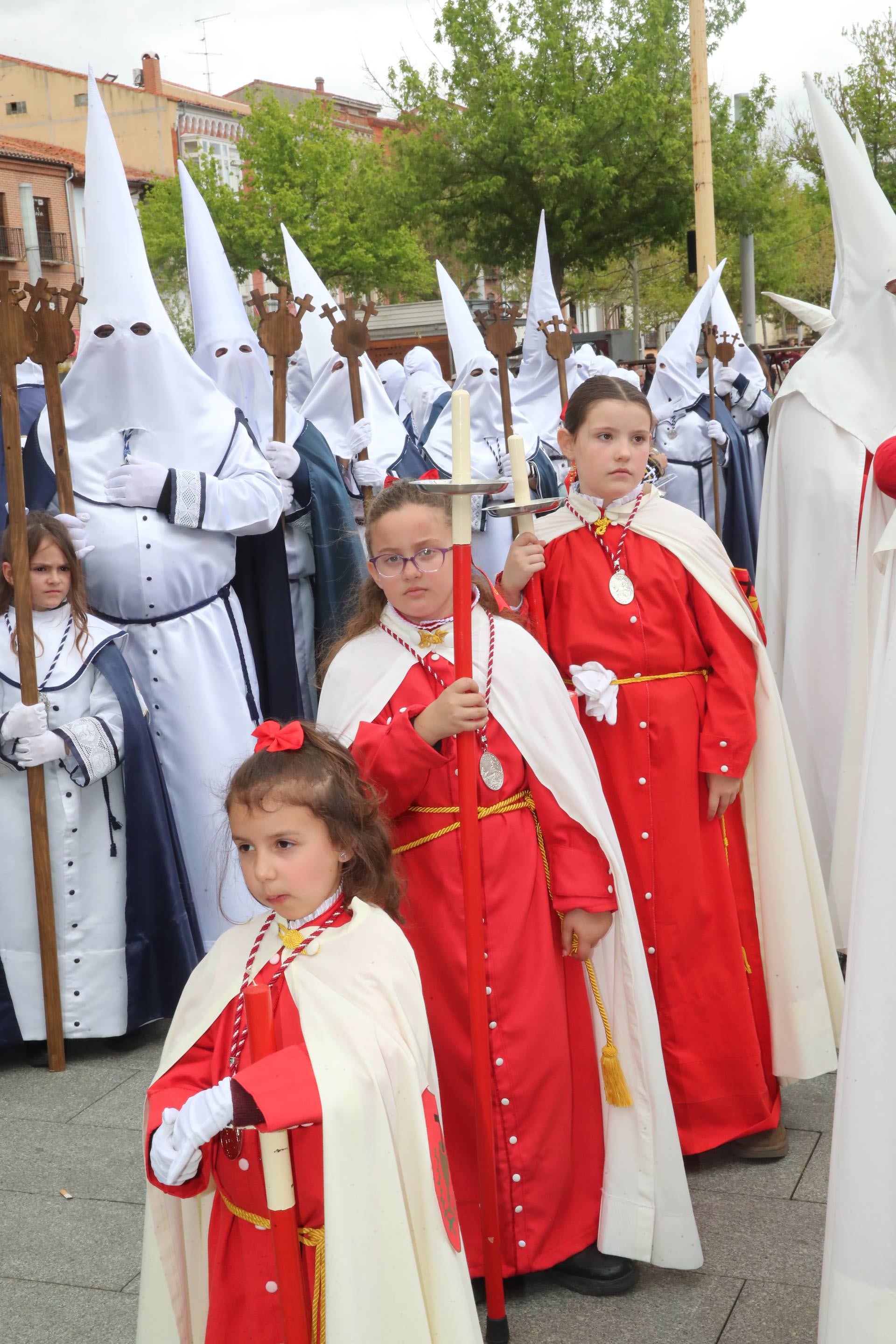La procesión del Encuentro, en imágenes