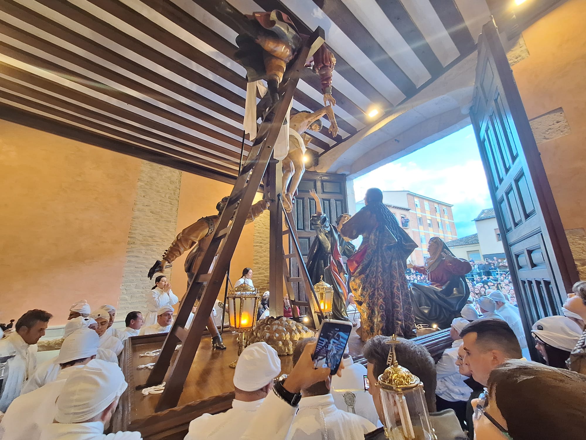La procesión de La Soledad, en imágenes