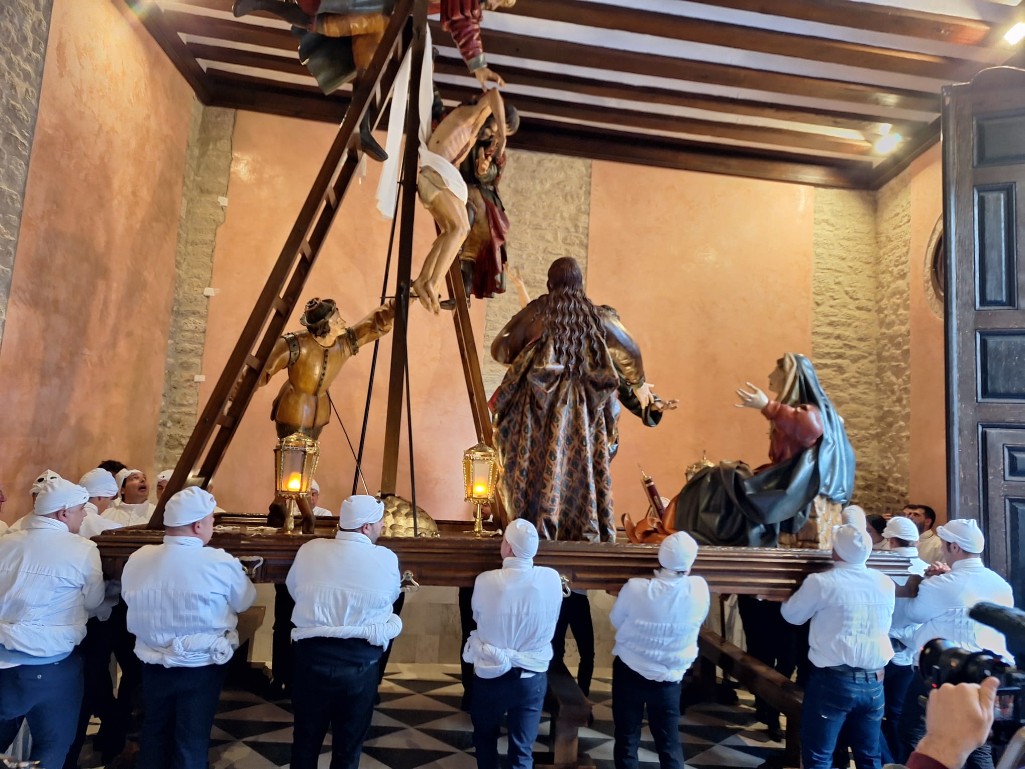 La procesión de La Soledad, en imágenes