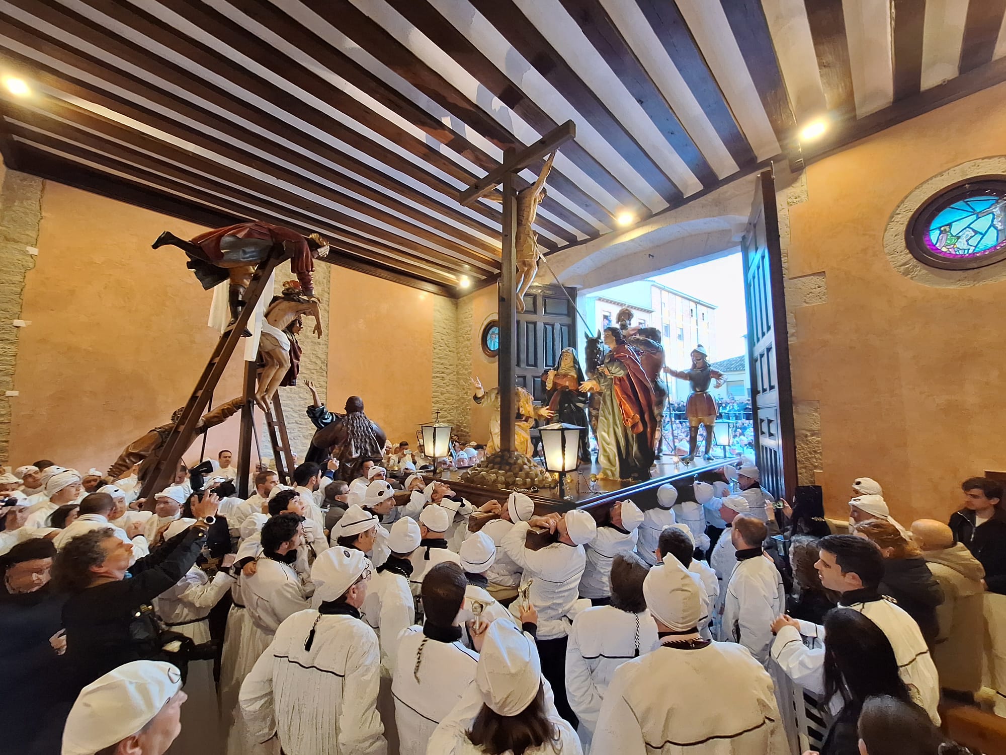 La procesión de La Soledad, en imágenes