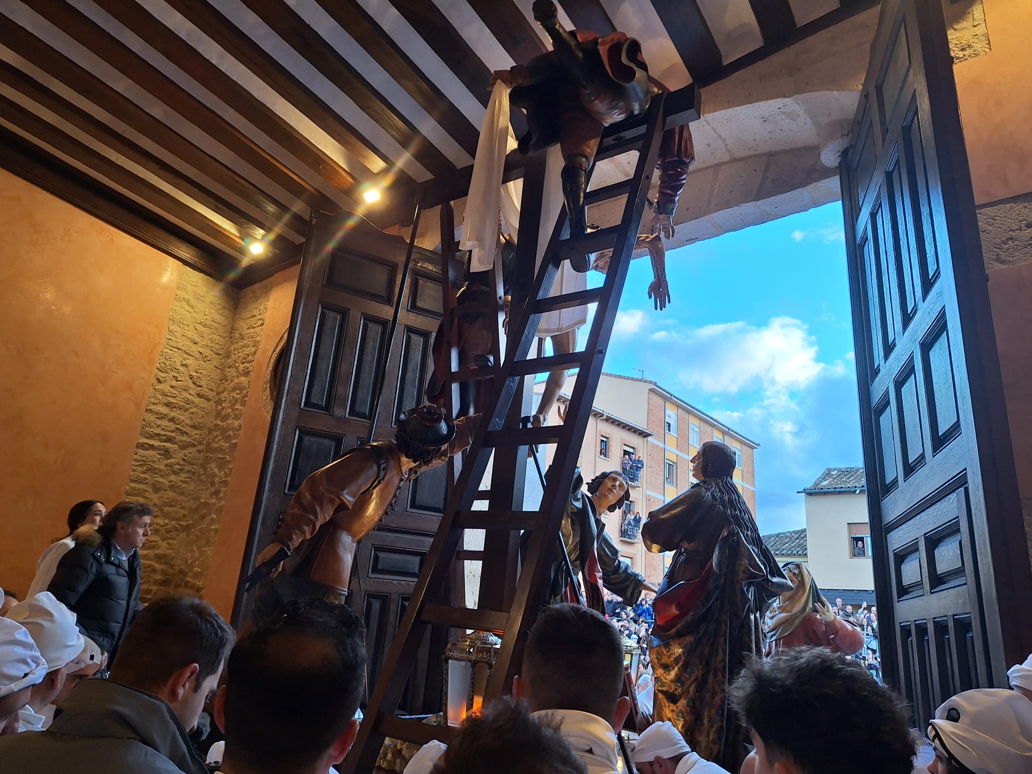 La procesión de La Soledad, en imágenes