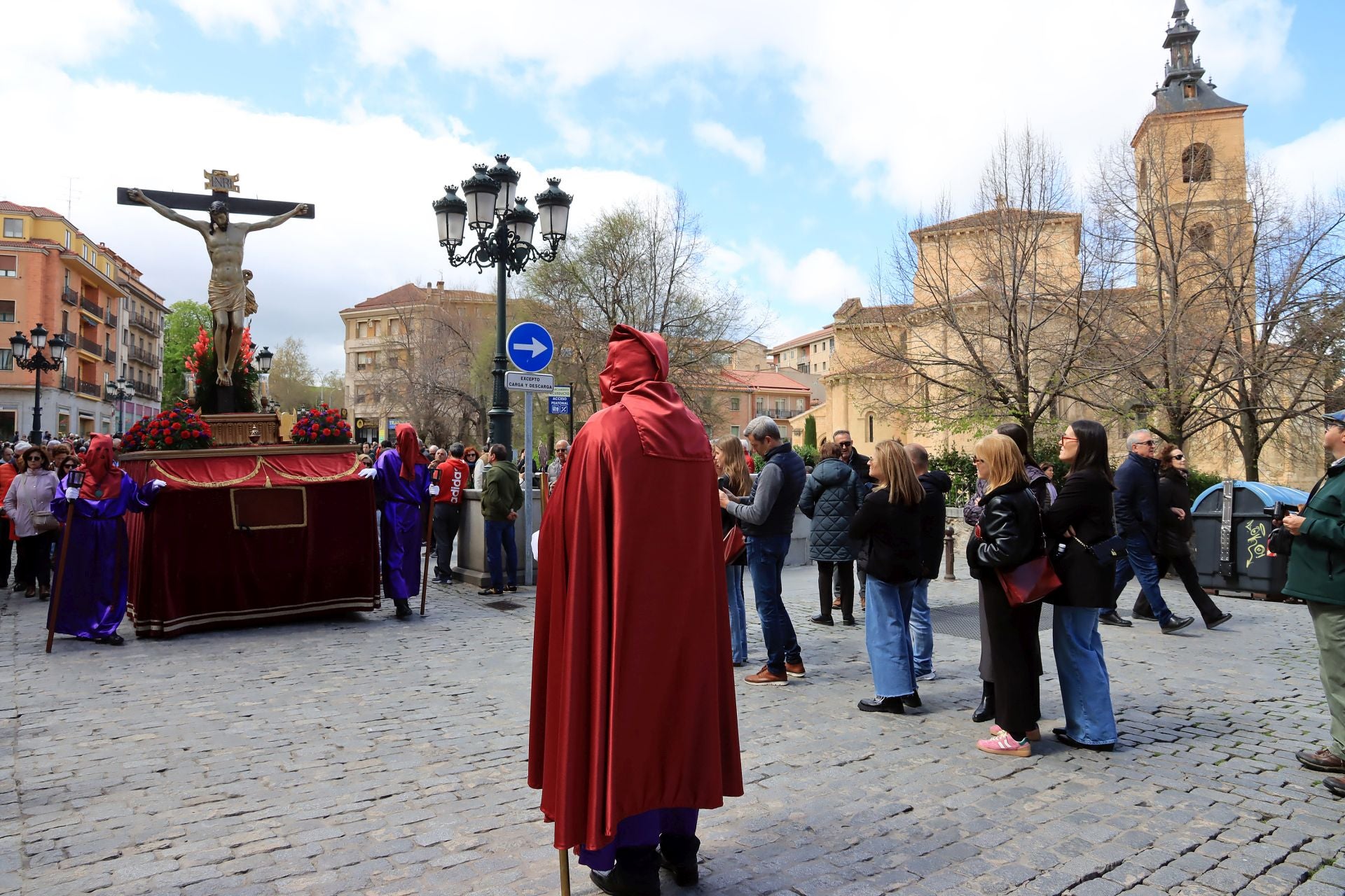 Fotos del traslado del Santo Cristo de San Marcos a la Catedral de Segovia