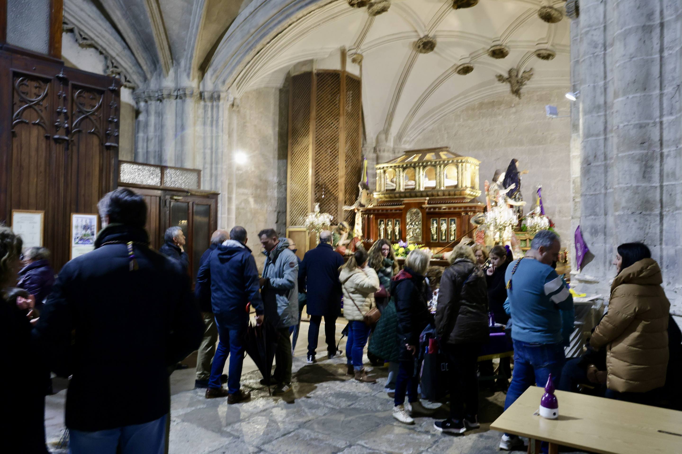 Las imágenes de la suspensión de la Procesión General del Viernes Santo