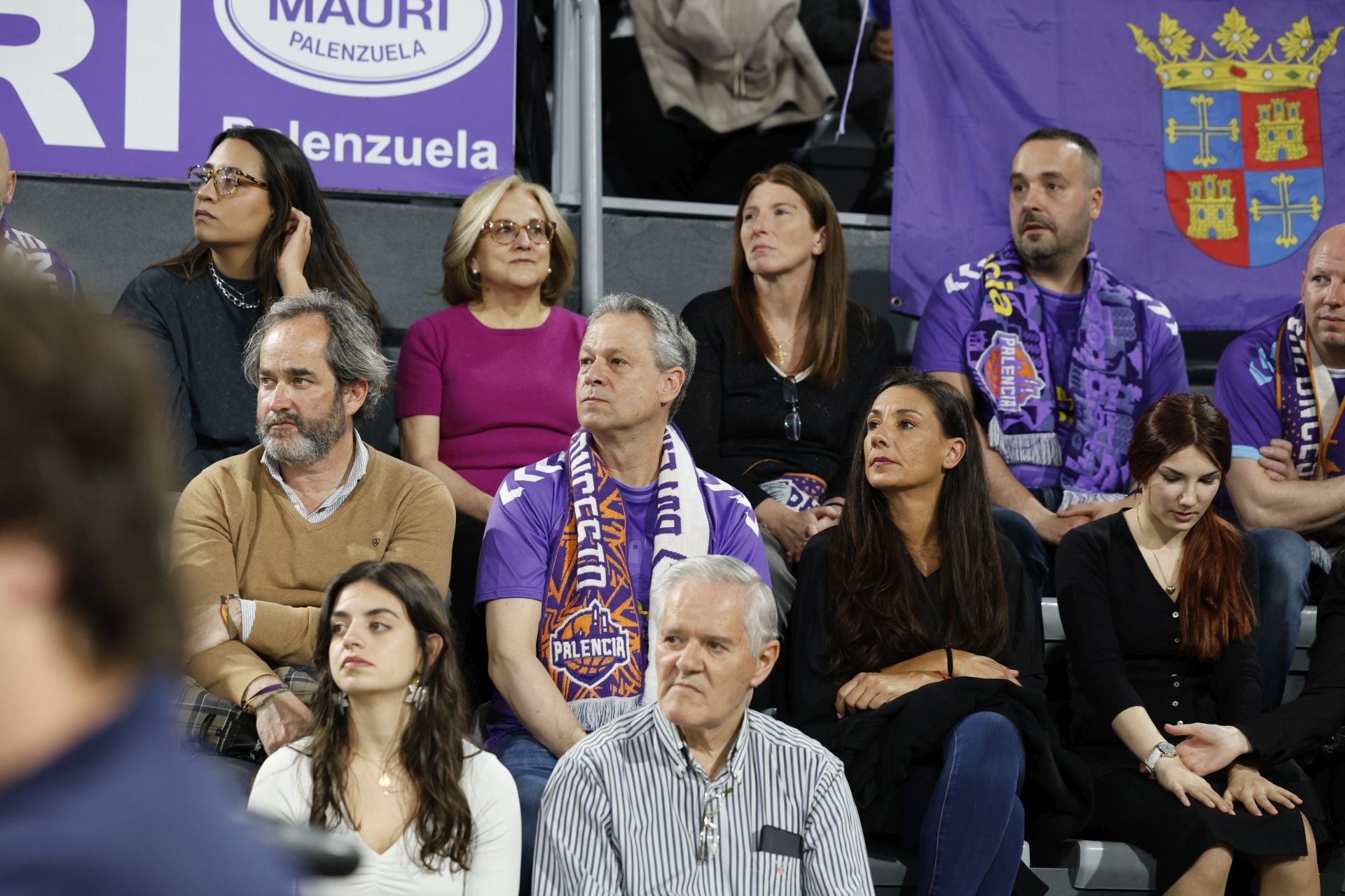 Así animó el público palentino al Súper Agropal ante el Tizona Burgos