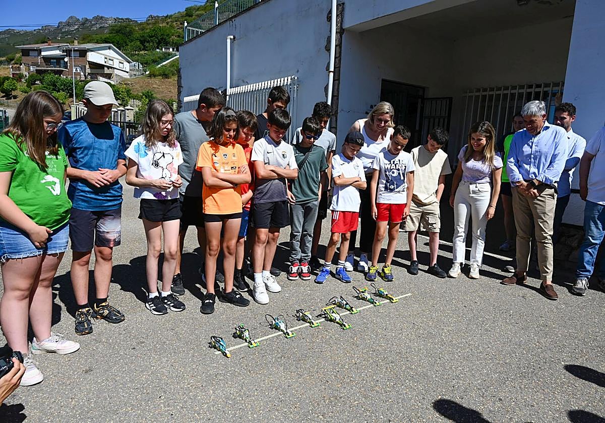 Campamento de verano de la Junta de Castilla y León, el año pasado en León.