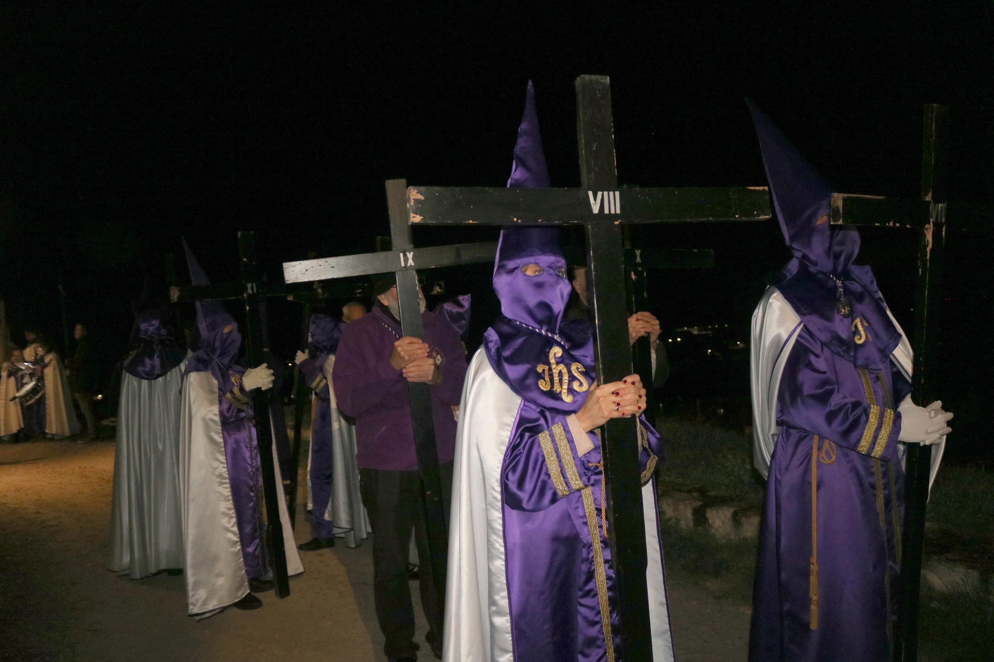 XXV Vía Crucis del Silencio en Baltanás
