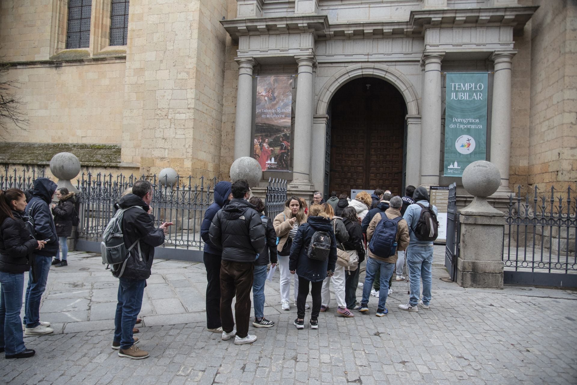 Sábado Santo, de turismo por Segovia