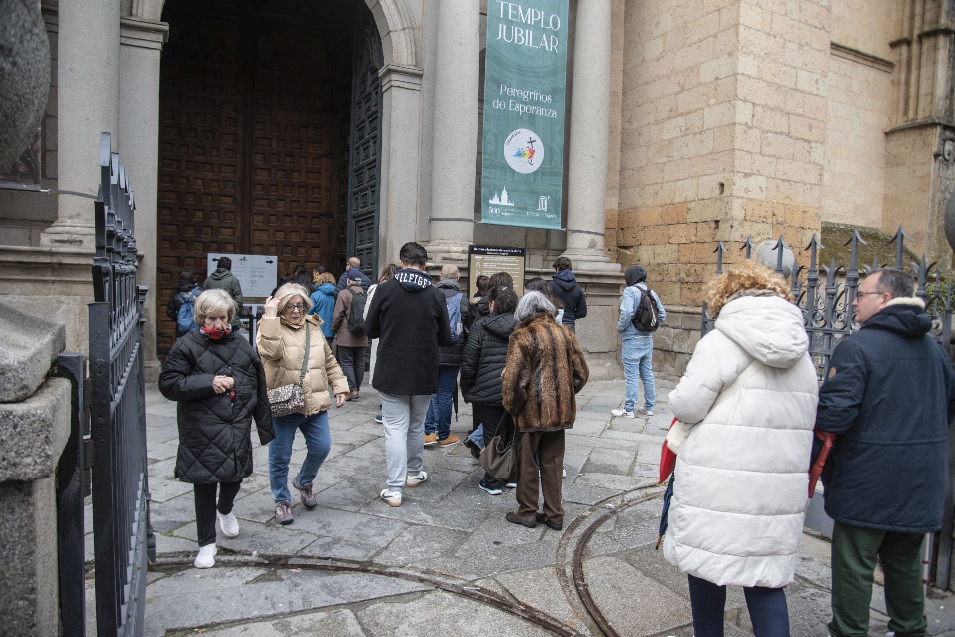 Sábado Santo, de turismo por Segovia