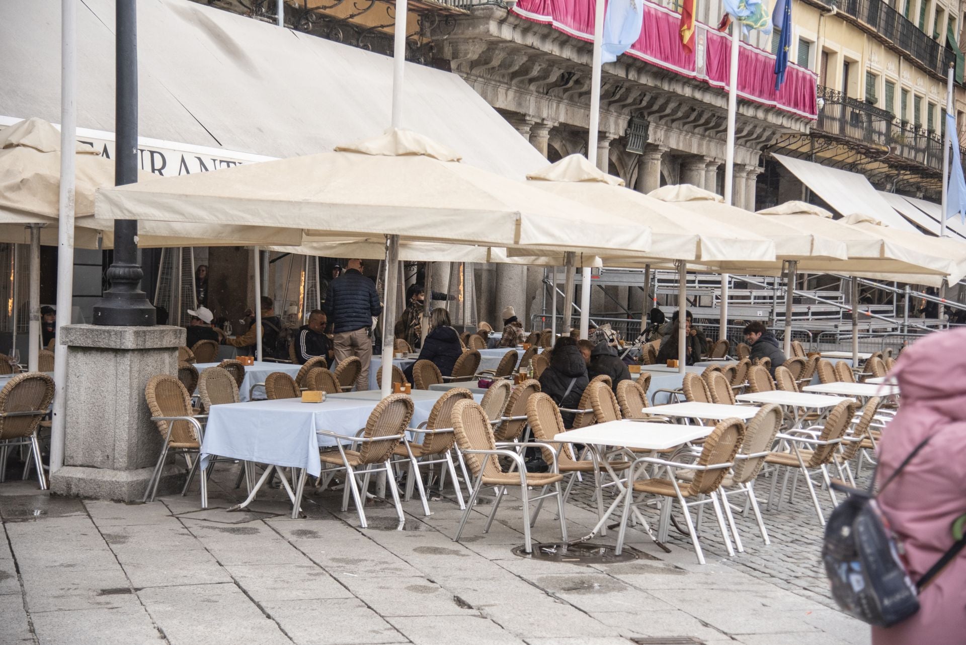 Sábado Santo, de turismo por Segovia
