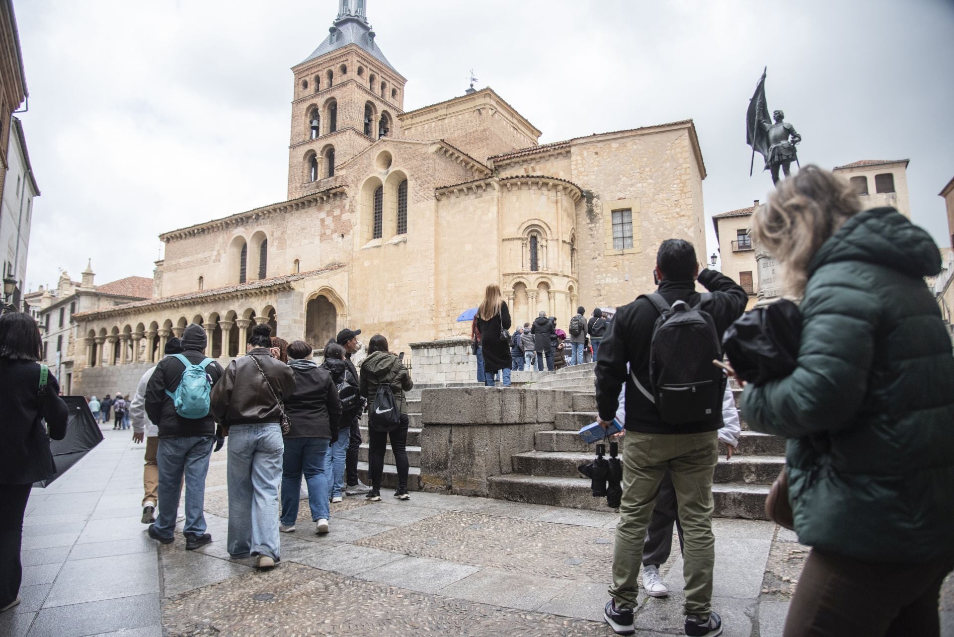 Sábado Santo, de turismo por Segovia