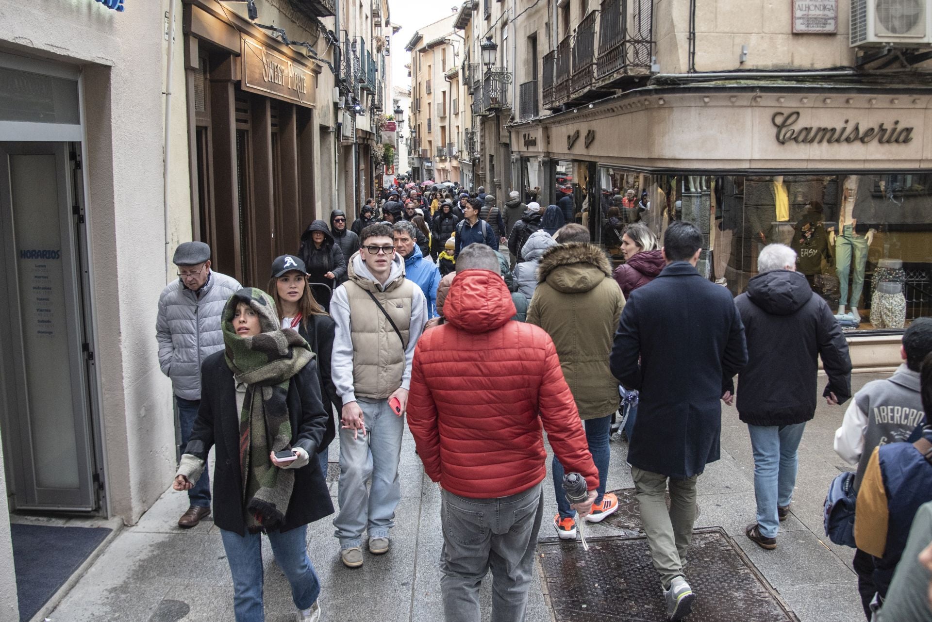 Sábado Santo, de turismo por Segovia