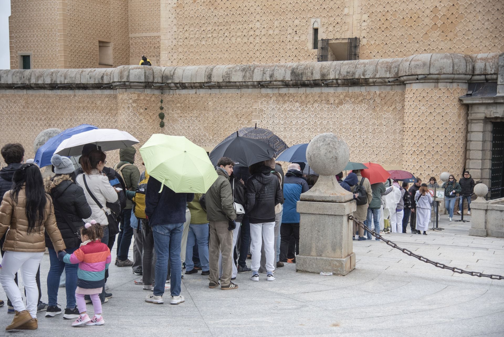 Sábado Santo, de turismo por Segovia