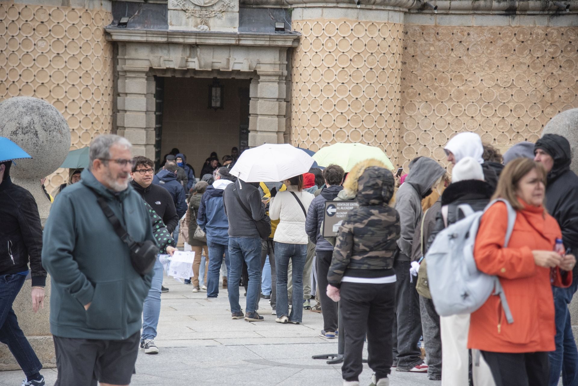 Sábado Santo, de turismo por Segovia