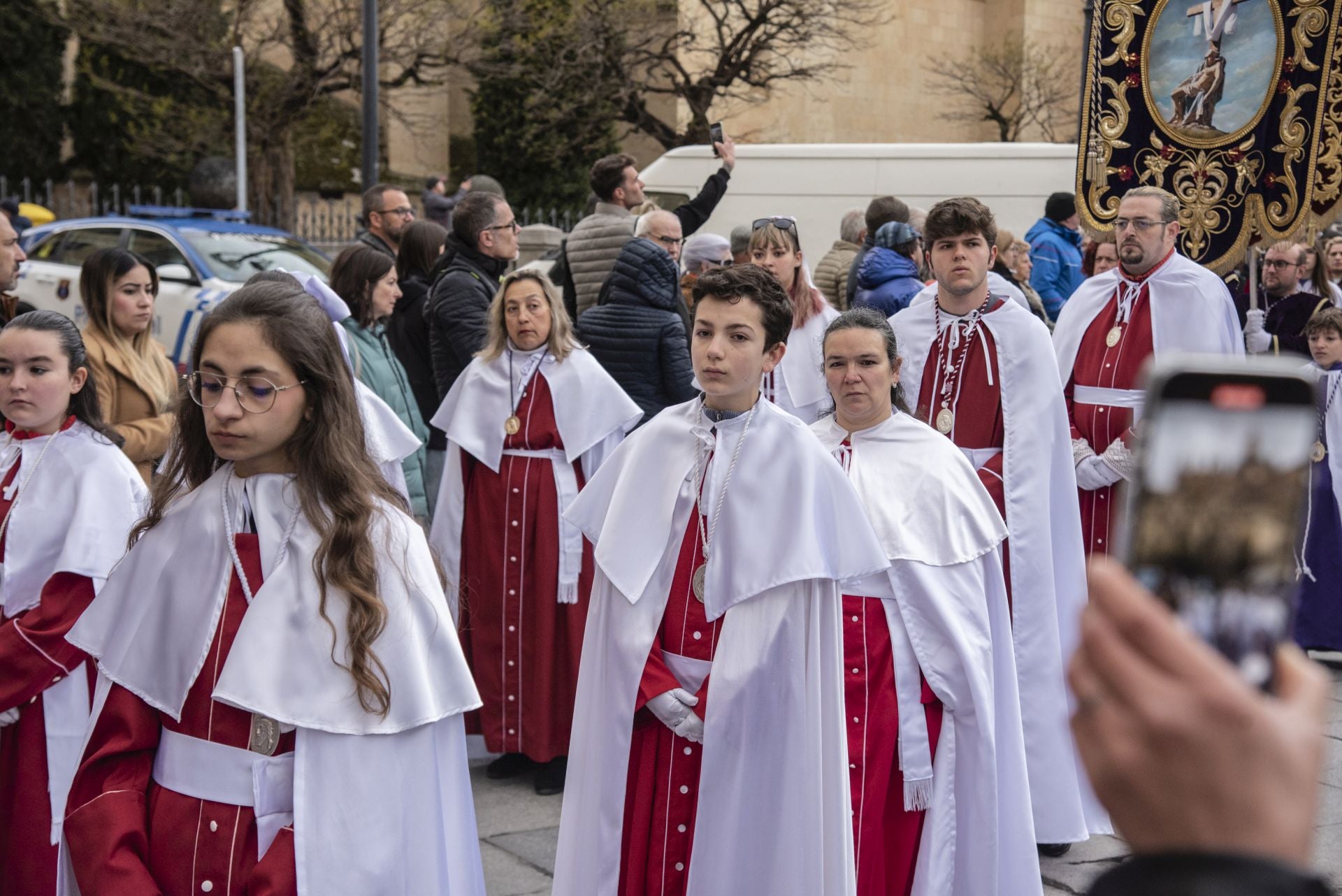 Segovia acompaña la Procesión del Resucitado
