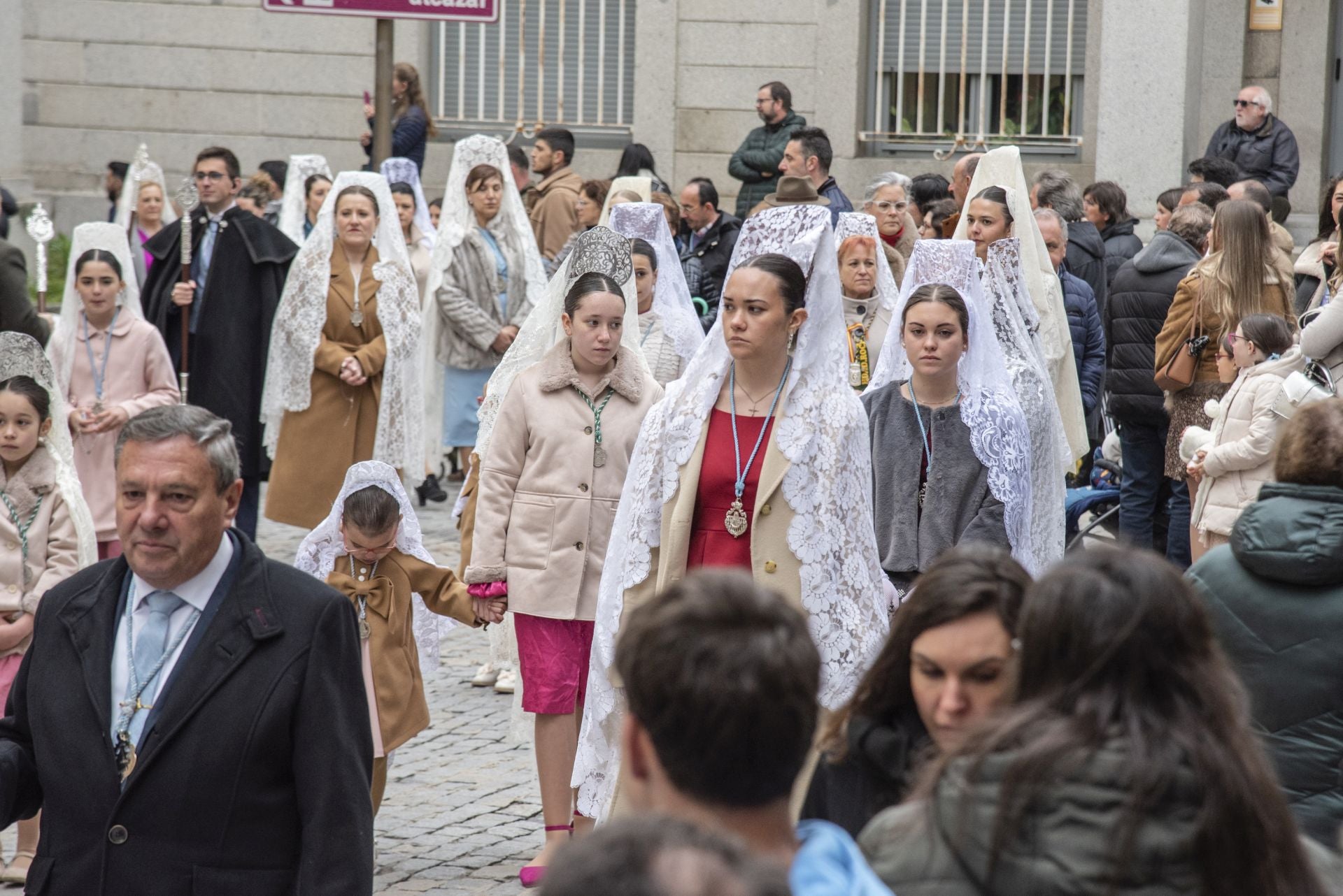 La Procesión de la Virgen del Rocío de Segovia, en imágenes