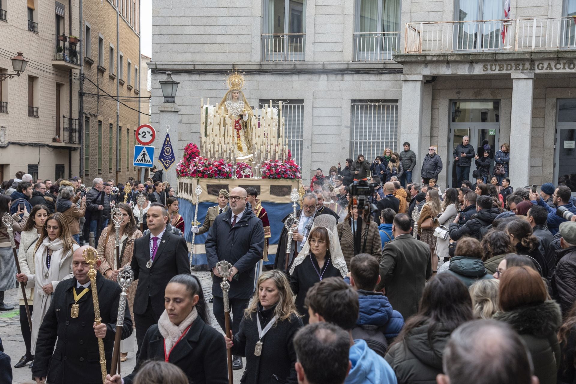 La Procesión de la Virgen del Rocío de Segovia, en imágenes