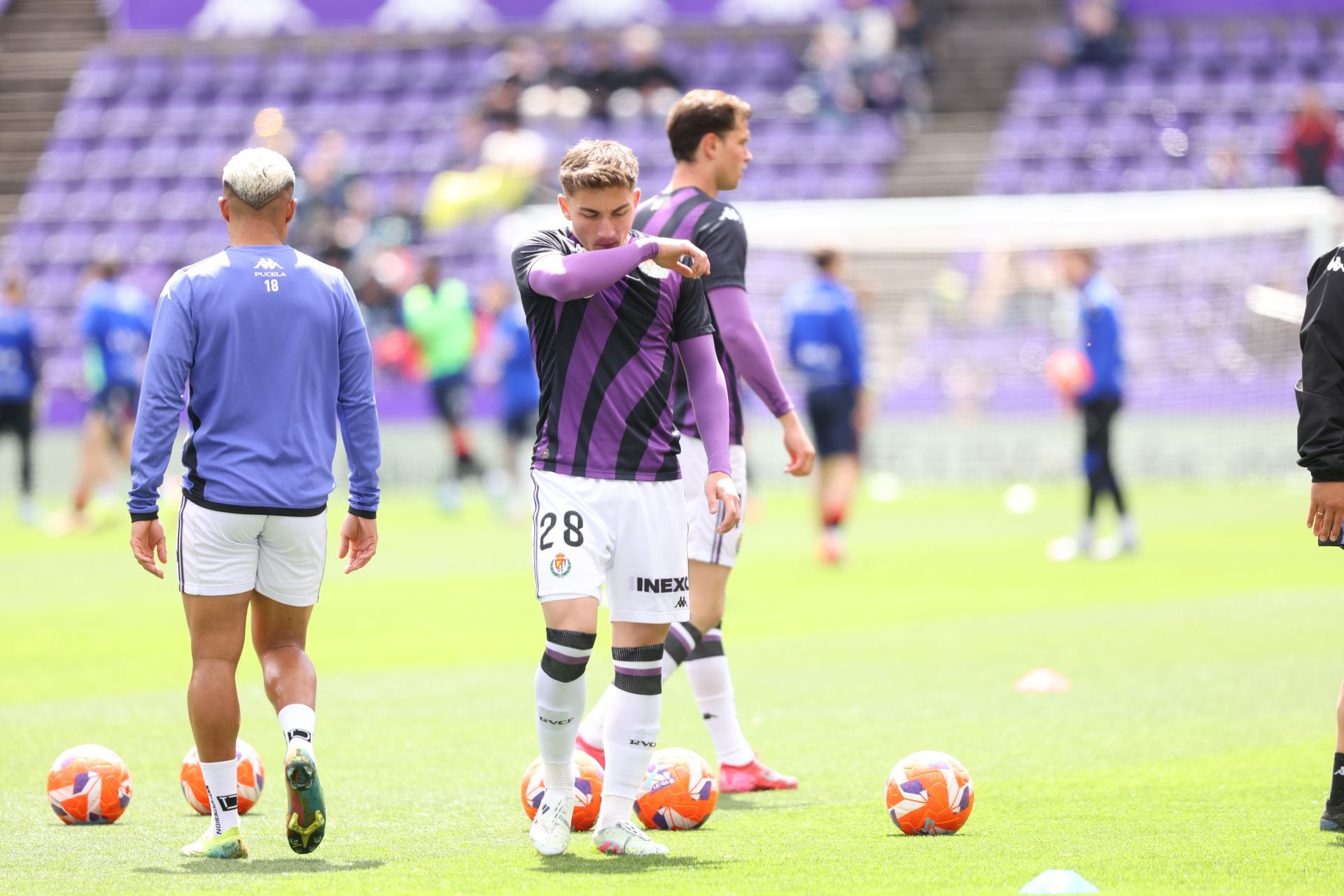 Las imágenes de la derrota del Real Valladolid ante el Osasuna