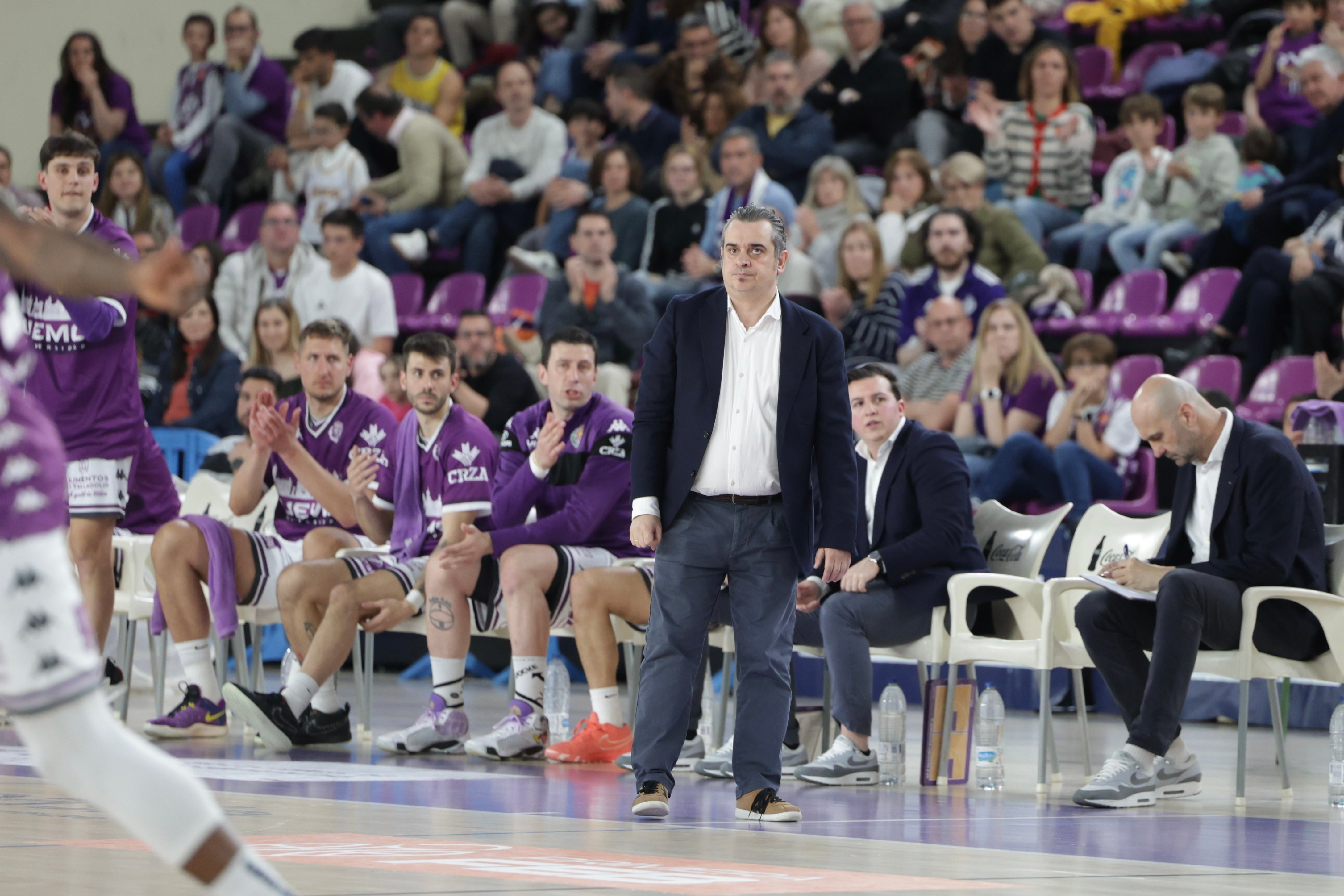 Las imágenes de la espectacular remontada del Real Valladolid Baloncesto contra el Zamora