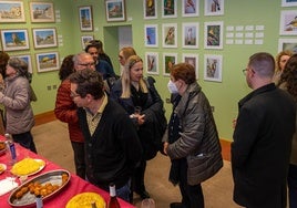 Exposición de pintura de Jesús María Herrero González en el municipio de La Zarza.