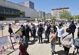 Jornada de puertas abiertas con motivo del Día de Castilla y León, el pasado año.