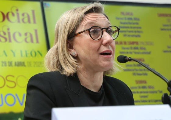 La consejera de Familia e Igualad de Oportunidades de la Junta, Isabel Blanco.