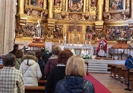 Resposo en Medina de Rioseco por el Papa Francisco