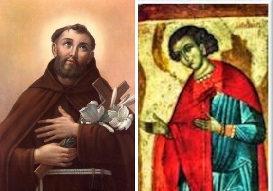San Fidel de Sigmaringen y San Alejandro de Lyon.