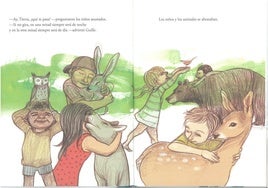 Ilustración de Noemí Villamuza para 'El deseo más grande del mundo'
