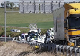 Accidente en el que fallecidó Francisco José Borge Sousa.