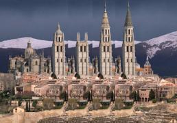 El rayo que cambió Segovia un tormentoso día de 1614