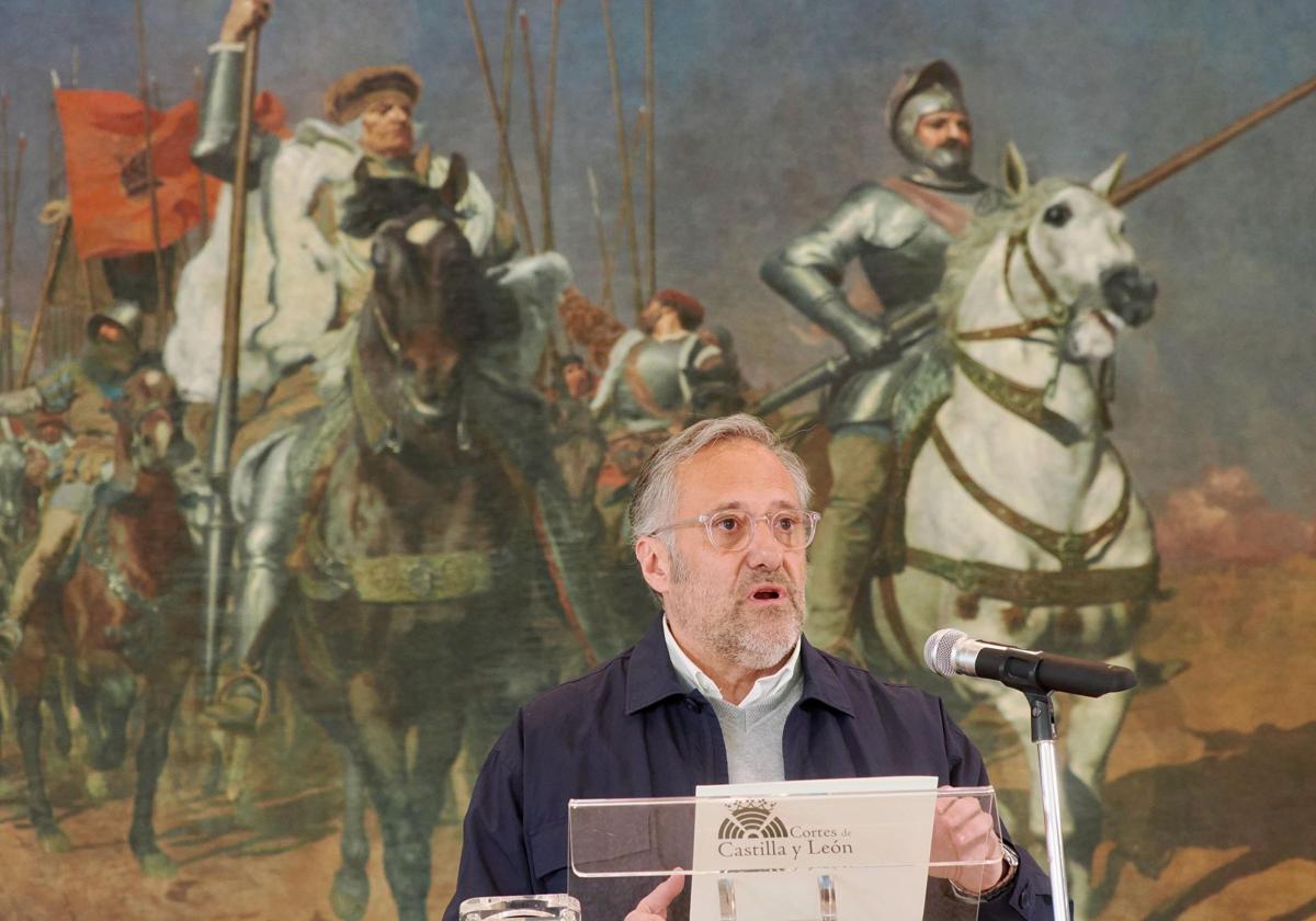 El presidente de las Cortes afirma que la fiesta de Villalar «no es integradora»