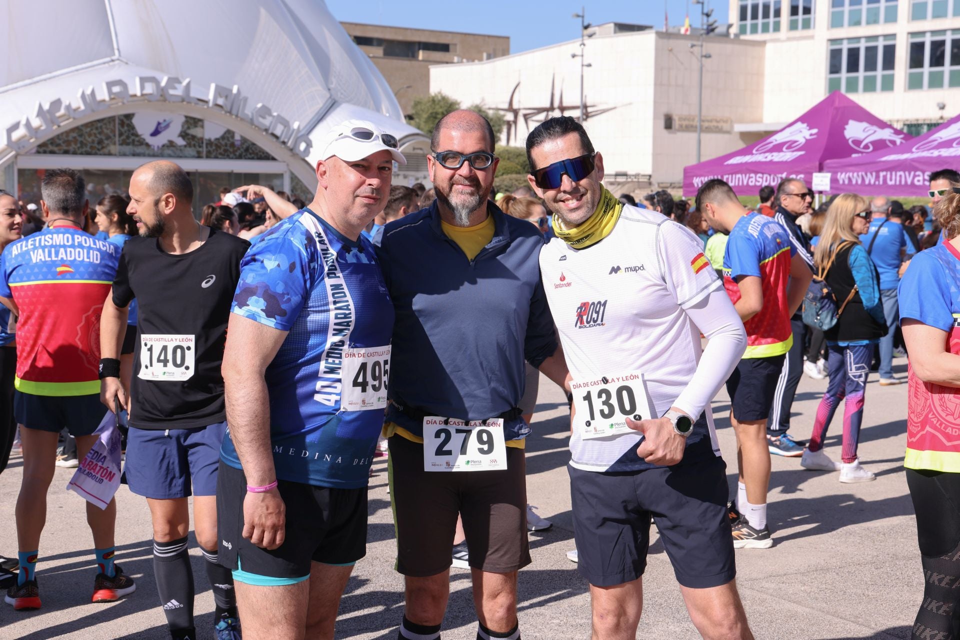 Carrera y marcha por el Día de Castilla y León y cross de la Policía Municipal