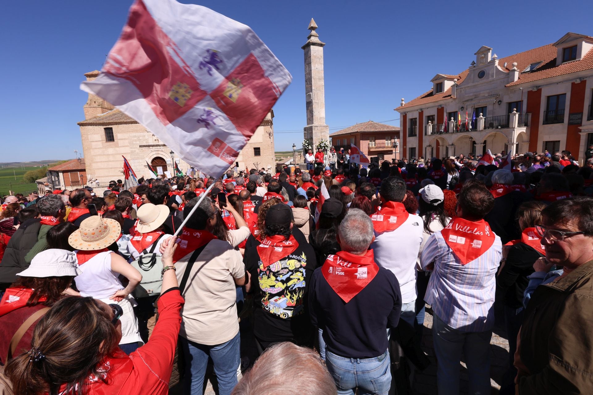 Fiesta por el Día de Castilla y León en Villalar