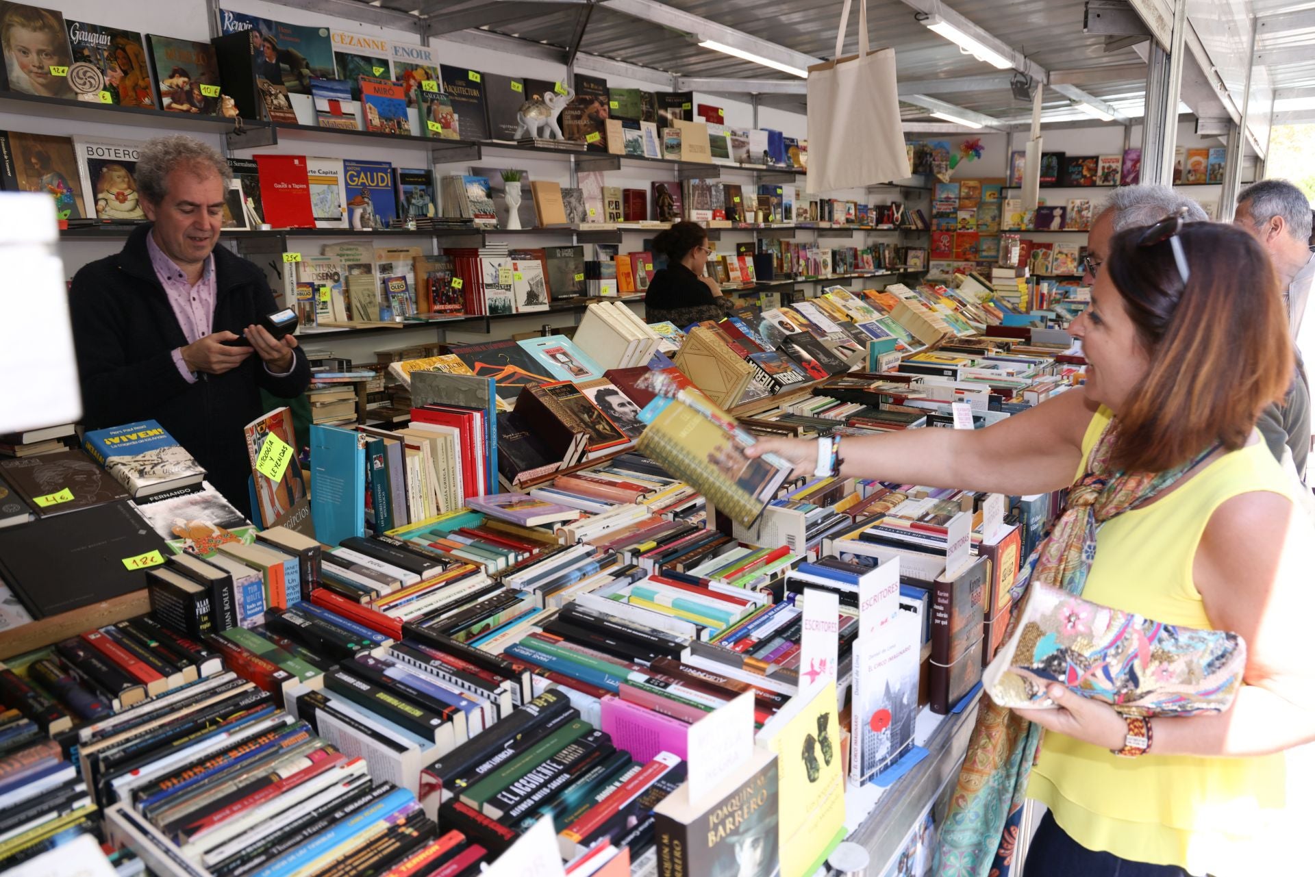 Feria del Libro Antiguo en Recoletos.